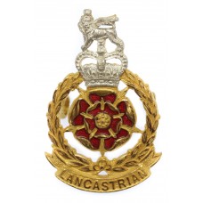 Lancastrian Brigade Officer's Cap Badge