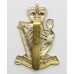 Royal Irish Rangers Bi-Metal Cap Badge - Queen's Crown