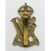 Royal Ulster Rifles Cap Badge - King's Crown