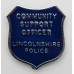Lincolnshire Police Community Support Officer Enamelled Cap Badge