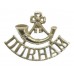 Durham Light Infantry White Metal Shoulder Title