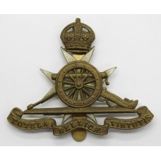 Royal Malta Artillery Cap Badge - King's Crown