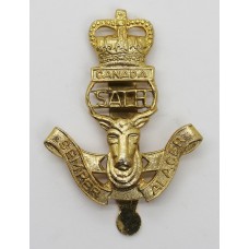 South Alberta Light Horse (S.A.L.H.) Cap Badge - Queen's Crown