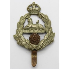 East Lancashire Regiment Cap Badge - King's Crown