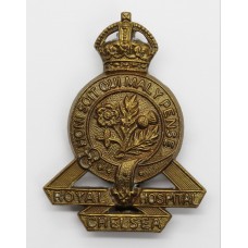 Royal Hospital Chelsea (Chelsea Pensioners) Cap Badge - King's Crown