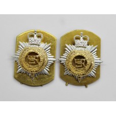 Pair of Royal Corps of Transport (R.C.T.) Anodised (Staybrite) Collar Badges