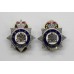 Pair of Royal Borough of Kensington & Chelsea Parks Police Enamelled Collar Badges