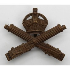 WWI Machine Gun Corps Officer's Service Dress Cap Badge