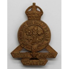 Royal Hospital Chelsea  (Chelsea Pensioners) Cap Badge - King's Crown