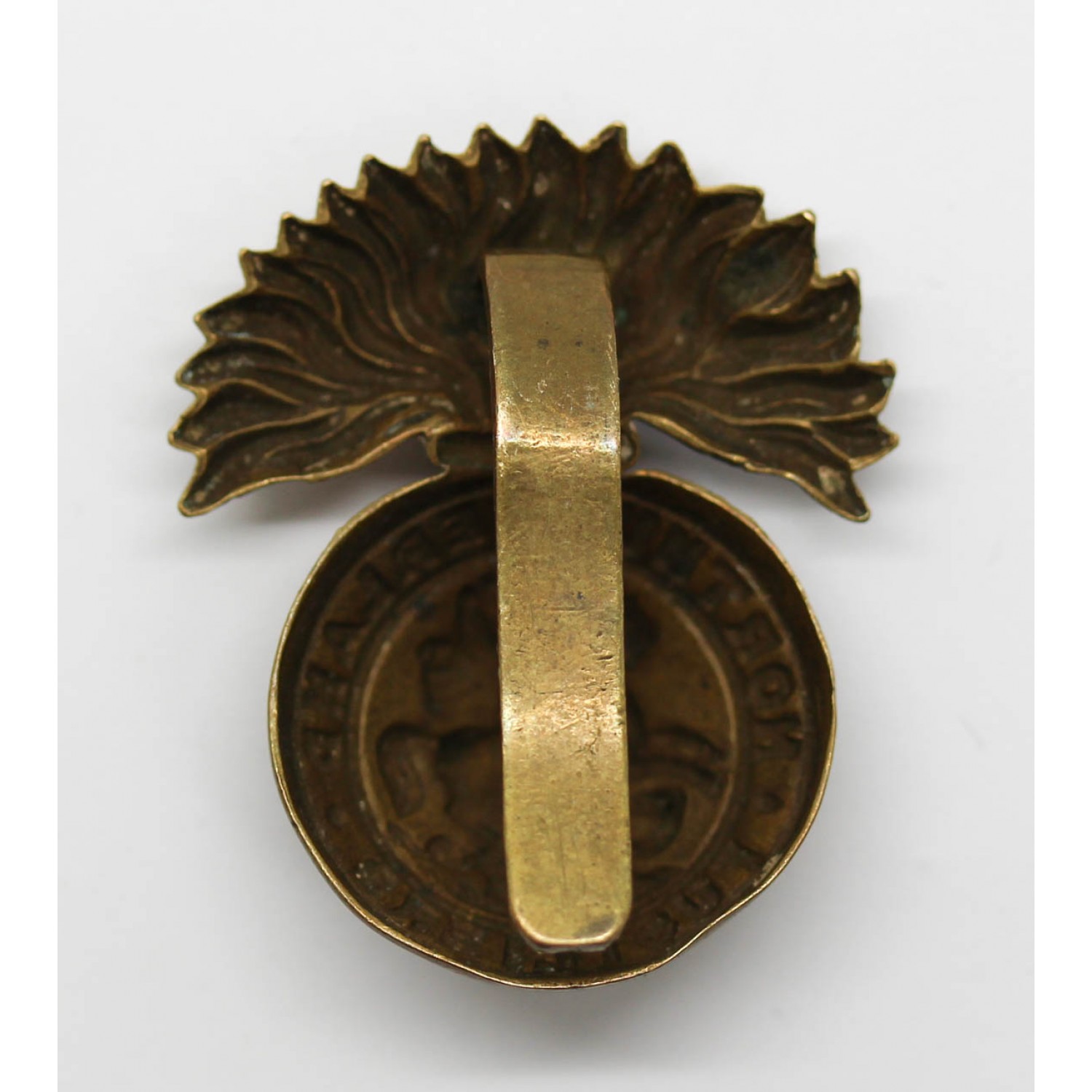 Northumberland Fusiliers Brass Cap Badge