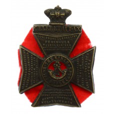 Victorian King's Royal Rifle Corps (K.R.R.C.) Glengarry Badge