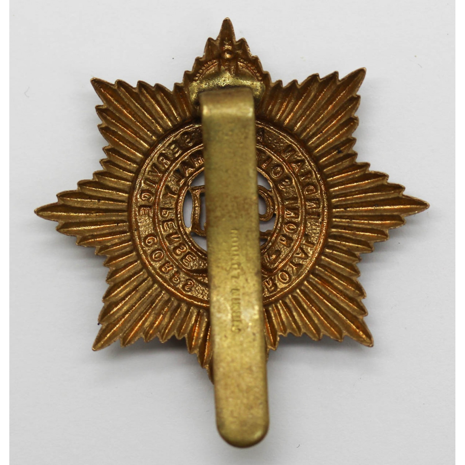 Royal Indian Army Service Corps Cap Badge - King's Crown