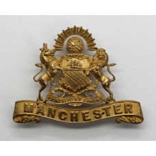 Manchester Regiment Officer's Gilt Collar Badge