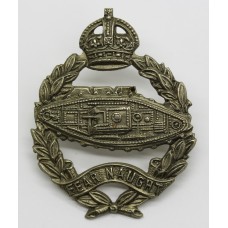 Royal Tank Regiment Cap Badge - King's Crown