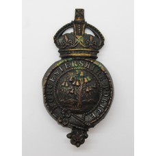 Worcestershire Police Helmet Plate - King's Crown