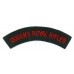 Queen's Royal Rifles (QUEEN'S ROYAL RIFLES) Cloth Shoulder Title