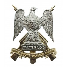 Royal Scots Dragoon Guards Anodised (Staybrite) Cap Badge