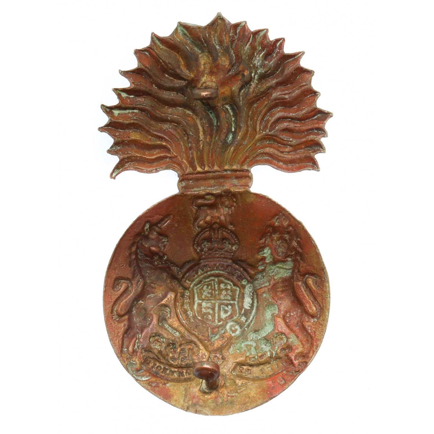 Royal Scots Fusiliers Cap Badge - King's Crown