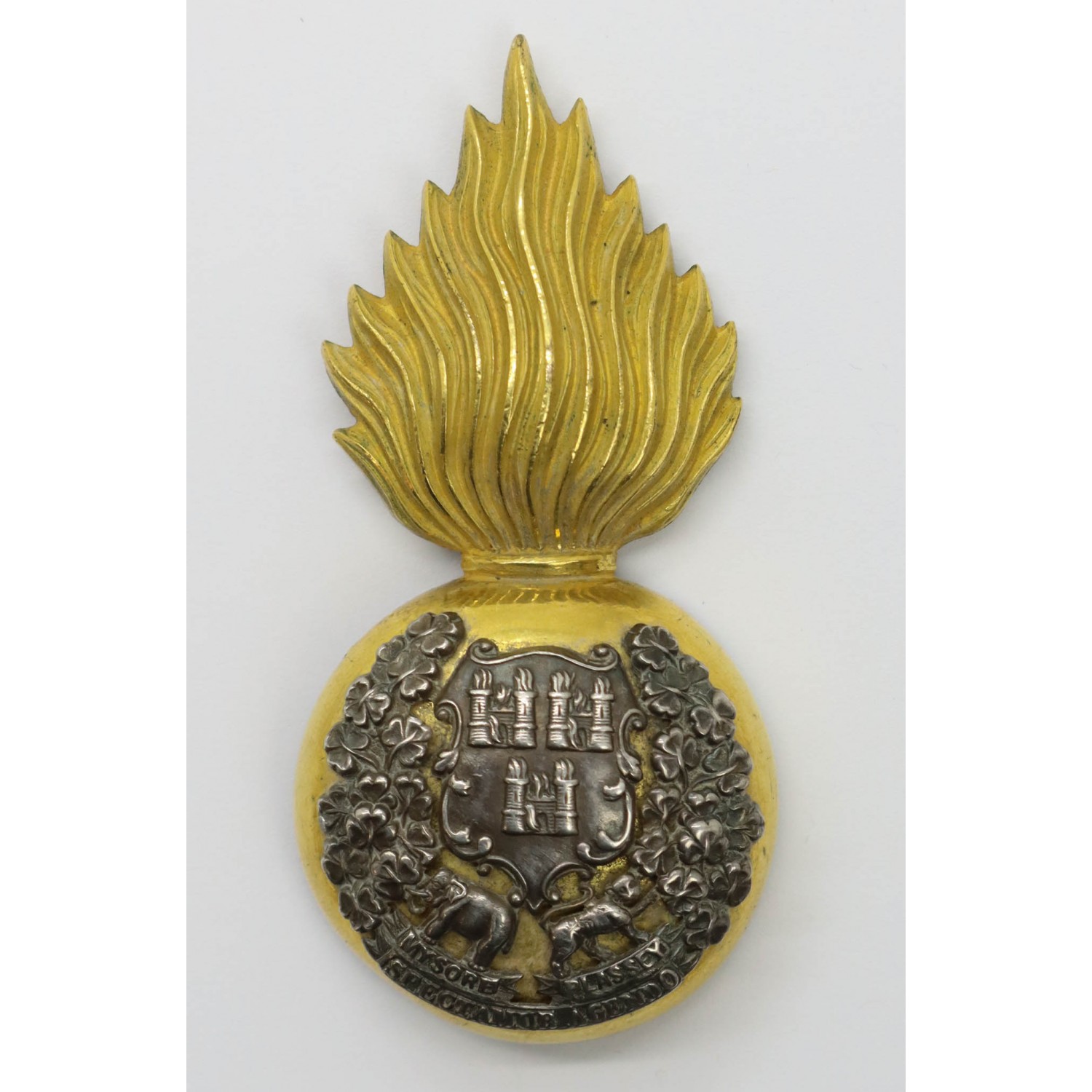 Victorian Post 1881 Royal Dublin Fusiliers Officers Glengarry Badge