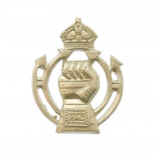 Royal Armoured Corps (R.A.C.) Collar Badge - King's Crown