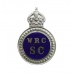 West Riding Constabulary Special Constable Enamelled Lapel Badge - King's Crown