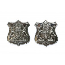 Pair of Nottingham City Police Collar Badges