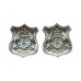 Pair of Nottingham City Police Collar Badges