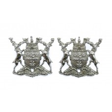 Pair of Nottingham City Police Collar Badges