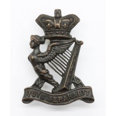 Victorian Royal Irish Rifles Field Service Cap Badge