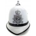 Isle of Man Constabulary White Summer Helmet