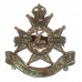 Notts & Derby Regiment (Sherwood Foresters) Officer's Service Dress Cap Badge - King's Crown