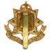 East Surrey Regiment Cap Badge - King's Crown