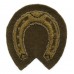 British Army Farrier/Shoesmith Cloth Trade Badge