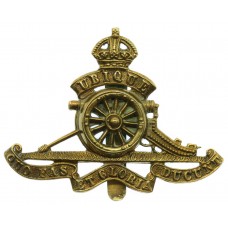 Royal Artillery (Revolving Wheel) Cap Badge - King's Crown