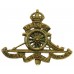 Royal Artillery (Revolving Wheel) Cap Badge - King's Crown