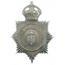 Burnley Borough Police Helmet Plate - King's Crown