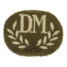 British Army Driver/Mechanic (D.M.) Cloth Proficiency Arm Badge