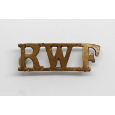 Royal Welsh Fusiliers (R.W.F.) Shoulder Title