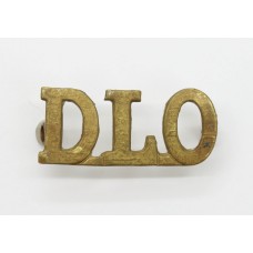 Duke of Lancaster's Own Yeomanry (D.L.O.) Shoulder Title