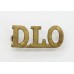 Duke of Lancaster's Own Yeomanry (D.L.O.) Shoulder Title