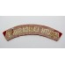 South Lancashire Regiment (SOUTH LANCASHIRE) Cloth Shoulder Title