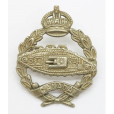 WW2 Canadian Tank Corps Cap Badge