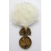 Royal Scots Fusiliers Cap Badge with Feather Hackle/Plume