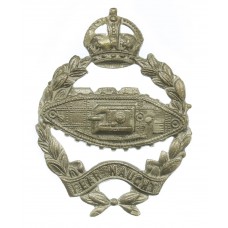 Royal Tank Regiment Cap Badge - King's Crown