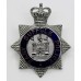 East Suffolk Constabulary Senior Officer's Enamelled Cap Badge - Queen's Crown