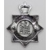 East Suffolk Constabulary Senior Officer's Enamelled Cap Badge - Queen's Crown