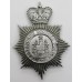 Eastbourne Borough Police Helmet Plate - Queen's Crown