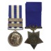 Egypt Medal (Clasps - Suakin 1885, Tofrek) and 1884-6 Khedives Star - Pte. T. Jones, Royal Marine Light Infantry