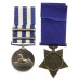 Egypt Medal (Clasps - Suakin 1885, Tofrek) and 1884-6 Khedives Star - Pte. T. Jones, Royal Marine Light Infantry