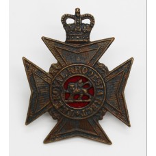 Royal Rhodesia Regiment Cap Badge - Queen's Crown